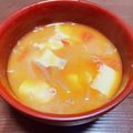とめいどぅ！'s cooksnap of when they made シーチキンとトマトの具沢山チーズおみそ汁.