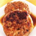 マンゴーがだいすき♪'s cooksnap of when they made れんこんきんぴらで☆照焼きハンバーグ.