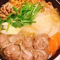 おうちごはん☆'s cooksnap of when they made ひき肉だんご鍋.