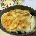 kumakumapooh's cooksnap of when they made 豆腐グラタン❤サッポロ一番塩ラーメン味.