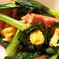 chulita5's cooksnap of when they made こまつな～でチャンプル！！.