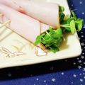 ふうはっちゃん's cooksnap of when they made 巻くだけ～かいわれの花束.