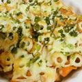 アップイエ's cooksnap of when they made ちくわとかぼちゃのネギマヨ焼き.