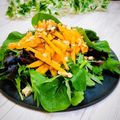 Satoco❋'s cooksnap of when they made 柿のサラダ♪.