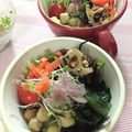 フジぽん's cooksnap of when they made 三色のお豆さんとひじきのサラダ.
