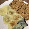 Yokchina's cooksnap of when they made 3分で完成！レンチン♪チーズせんべい4種.