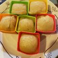 ホワイトあるぱか's cooksnap of when they made ♔ さつまいも蒸しパン♔.