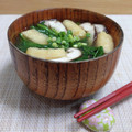 Yukiまむ's cooksnap of when they made 簡単 ほうれん草 椎茸 油揚げの 味噌汁.