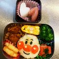 SmileMommy's cooksnap of when they made キャラ弁☆アンパンマン＊バイキンマン.