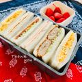 ねっちゃんっ's cooksnap of when they made キャベツとベーコンのカレーサンドイッチ.