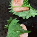 ふぁんころ's cooksnap of when they made 青じそ包みのスパム焼き.