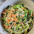野菜大好きミーバ☆'s cooksnap of when they made もやしとニラとニンジンの彩りナムル.
