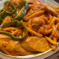みみず◎'s cooksnap of when they made 究極の「ナポリタン」は超濃厚＆クリーミー.