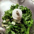 てるぞう心の俳句's cooksnap of when they made 春菊のジュノベーゼ　ホタテパスタのランチ.
