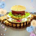 ☆なあなクック☆'s cooksnap of when they made 　チルドのハンバーグでお手軽ハンバーガー.