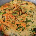 ひぃちゃんひー's cooksnap of when they made ニラと卵で簡単チジミ.