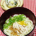 tokotann's cooksnap of when they made ささみとネギの塩うどん.