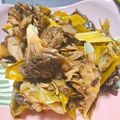 うーさき's cooksnap of when they made パパッと作れる！舞茸と長ねぎのポン酢焼き.