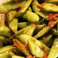 にーなんぐ's cooksnap of when they made インゲンの素揚げ生姜醤油.