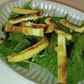 なち☆★'s cooksnap of when they made 水菜と油揚げのパリパリチーズサラダ.
