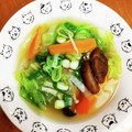 さおりらっくま's cooksnap of when they made 生姜たっぷり白菜と大根のスープ.