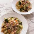 ちゃまたまご's cooksnap of when they made 簡単♡クリームスープパスタ.