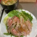 ミアンミアン's cooksnap of when they made 簡単に！オシャレな鯛のカルパッチョ。.
