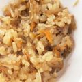 クックDNXE4G☆'s cooksnap of when they made 超簡単！牛肉とゴボウの炊き込みご飯.