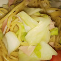 のみしょー's cooksnap of when they made 簡単！キャベツとハムの和風パスタ.