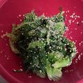 ♥みぃさん♥'s cooksnap of when they made ＊グリーンリーフのナムル(超簡単)＊.