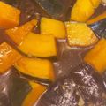 レーズン＆クルミ's cooksnap of when they made 揚げない！かぼちゃとなすの煮浸し 簡単.