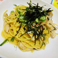 ちぇるくま's cooksnap of when they made 五右衛門風✿梅とささみの昆布つゆパスタ.