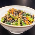 ☆GSSQHY☆'s cooksnap of when they made 鉄分たっぷり♪小松菜とひじきの胡麻あえ.