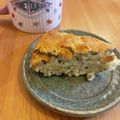 上海老婆的料理's cooksnap of when they made 卵不使用簡単バナナアップルパウンドケーキ.