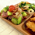 だりりラブ's cooksnap of when they made アボカドと蓮根ときゅうりとトマトのサラダ.