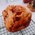 まろーん♡'s cooksnap of when they made HB早焼きコースで♪カラメル食パン.
