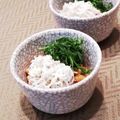 Dellaたん's cooksnap of when they made 納豆にオリーブオイル、しらすと大葉のせ。.