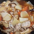 食べるって大事！'s cooksnap of when they made 豚薄切り肉・豚こまで♪豚肉と大根の煮物.