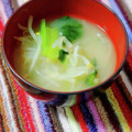 ふうはっちゃん's cooksnap of when they made 小松菜ともやしの安上がり味噌汁.