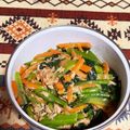 拓斗ここな's cooksnap of when they made 小松菜とにんじんとツナのサラダ.
