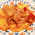 MINARIN5's cooksnap of when they made さつま芋のそぼろ煮.