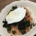 Yokchina's cooksnap of when they made まかない目玉焼き丼.