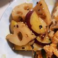 か～ぽ☆'s cooksnap of when they made レンコンとさつまいもの甘辛煮.