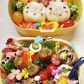 ☆ミルミル's cooksnap of when they made キャラ弁！ブタさんの弁当！.