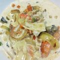♪YOKO's cooksnap of when they made フライパン１つで♪【鮭のクリーム煮】　.