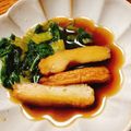 ちゃちゃまる26's cooksnap of when they made かつお菜と野菜天の煮物*.