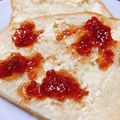 あっちゃんキッチン♪'s cooksnap of when they made ＊いちごジャムマーガリントースト＊。.