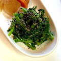 かっちゃん杉's cooksnap of when they made 旬のご馳走♪春菊の胡麻和え＊副菜.
