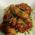 Lake☆Erie's cooksnap of when they made 甘辛ネギだれの唐揚げ丼.