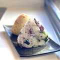 かっちゃん杉's cooksnap of when they made 野沢菜、塩昆布、梅ゆかり混ぜご飯おにぎり.